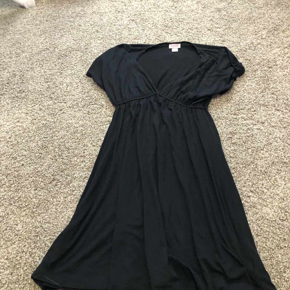 Casual little black dress